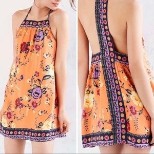 urban outfitters flowy floral racerback dress!!